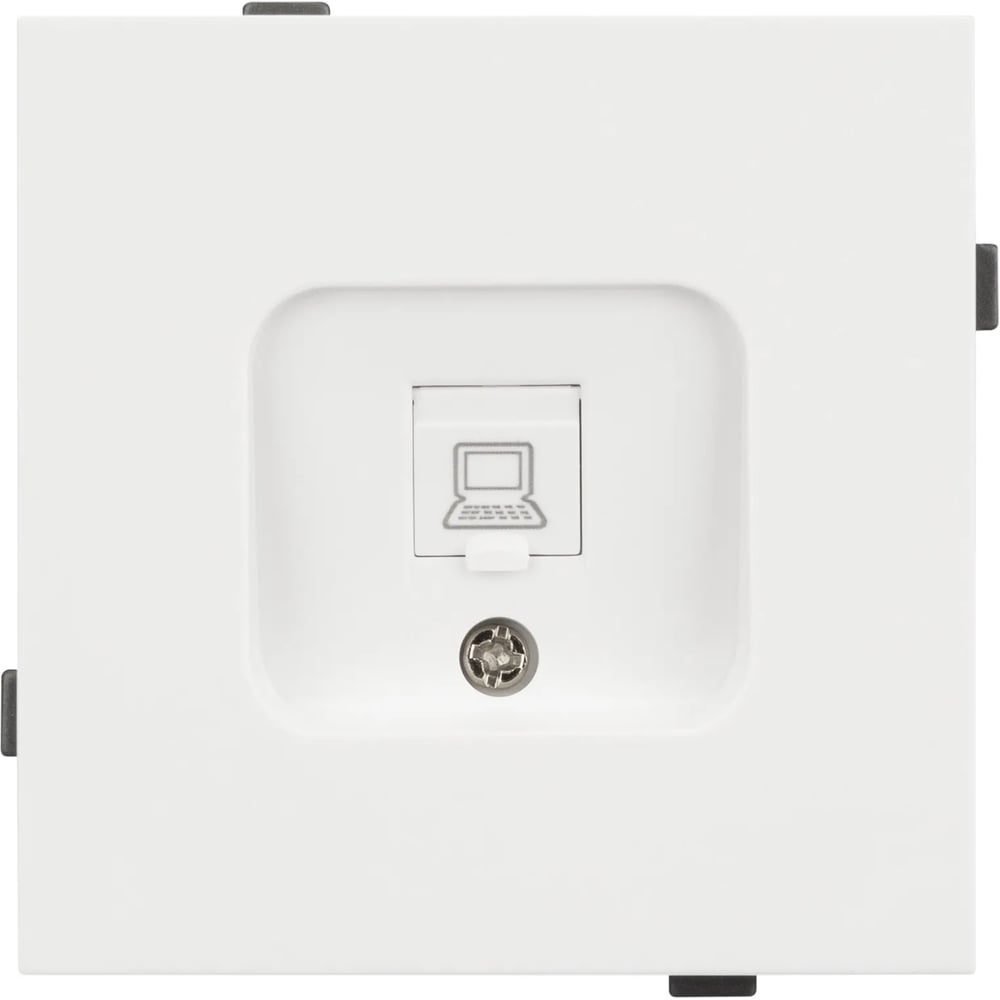 Изображение товара Механизм компьютерной розетки Arlight SCT-TENDO-MPC1-SFPL-WH 1 шт IP20 кабель RJ45