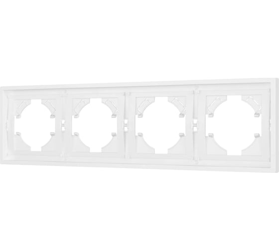 Изображение товара Рамка Arlight пластиковая FRM-TENDO-PL-4-WH 1шт 053847