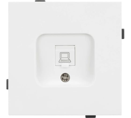 Изображение товара Механизм компьютерной розетки Arlight SCT-TENDO-MPC1-PL-WH 1шт 054098