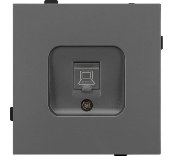 Изображение товара Механизм компьютерной розетки Arlight SCT-TENDO-MPC1-SFPL-GR 1шт 054593