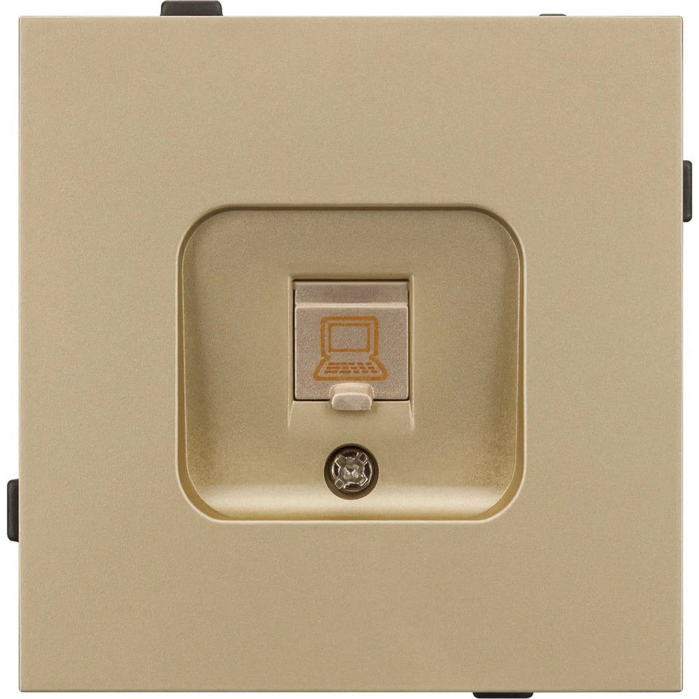 Изображение товара Механизм компьютерной розетки Arlight SCT-TENDO-MPC1-SFPL-GD для встроенного монтажа