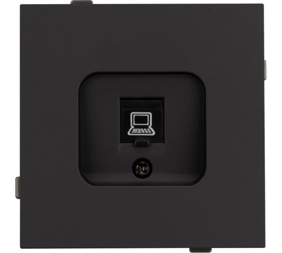 Изображение товара Механизм компьютерной розетки Arlight SCT-TENDO-MPC1-SFPL-BK 1шт 054591