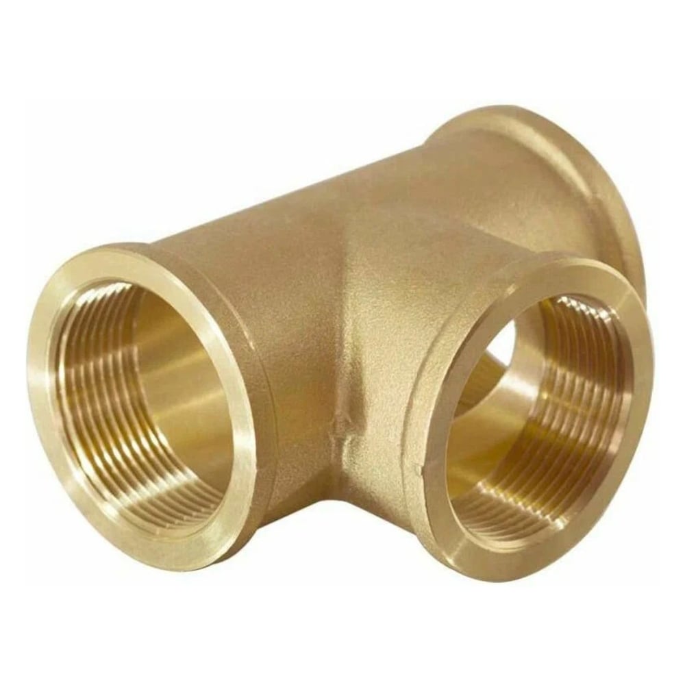 Изображение товара Латунный тройник ViEiR TF434 3/4-1/2-3/4 внутренняя резьба