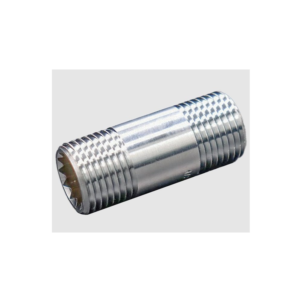 Изображение товара Ниппель удлинительный ViEiR 1/2 х 70 мм латунь хромированный сварочный монтаж