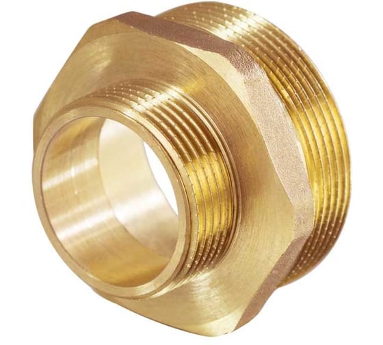 Изображение товара Ниппель переходной латунный ViEiR 3/4 ш × 11/2 ш (две наружные резьбы) SH74
