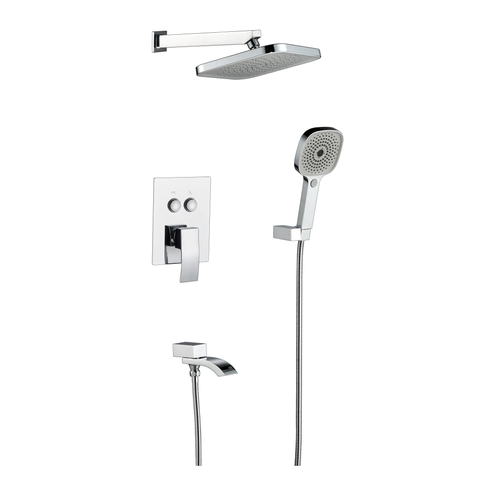 Изображение товара Смеситель скрытого монтажа для душа ViEiR 3 режима хром V433563