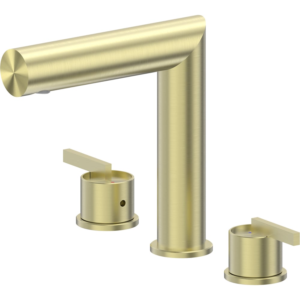 Изображение товара Смеситель для умывальника ABBER Perfekte 316 золото брашированное