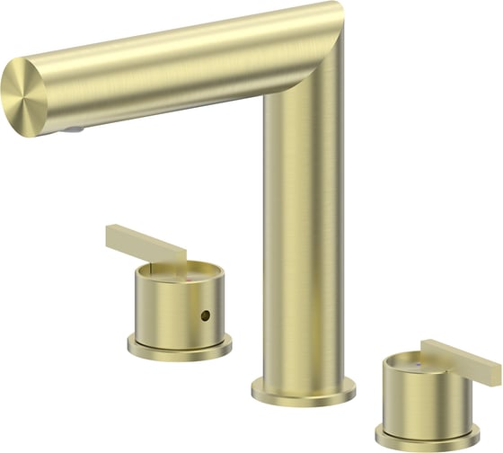 Изображение товара Смеситель ABBER Perfekte 316 для раковины, золото брашированное AF8A08BG