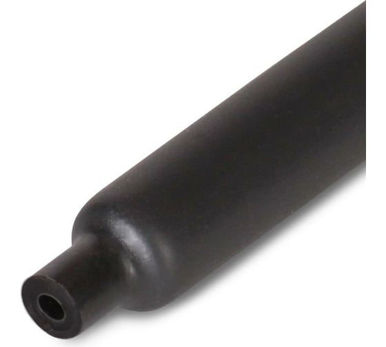 Изображение товара Термоусадочная клеевая трубка КВТ ТТК 3:1 25/8 черная  упак 10 шт 85085