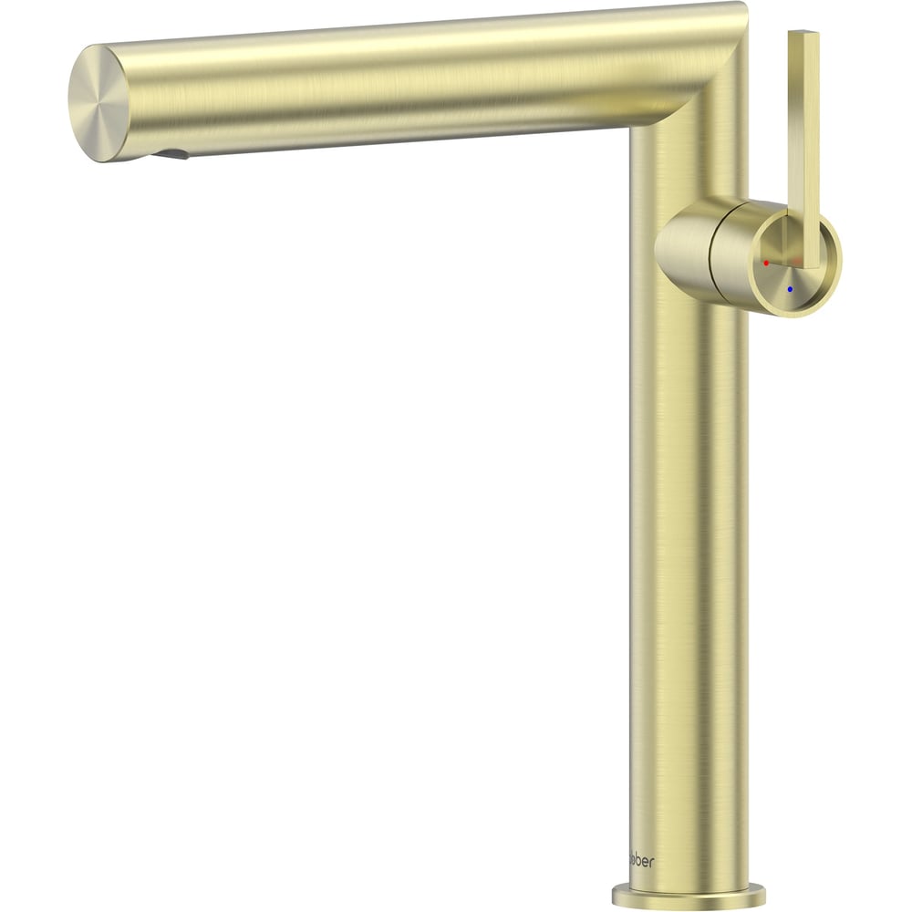 Изображение товара Смеситель для раковины ABBER Perfekte 316 золотой брашированный