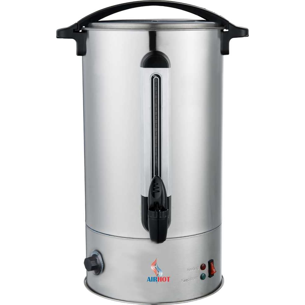 Изображение товара Электрокипятильник Airhot WBA-20 C6684 с резервуаром 20л и механической панелью управления
