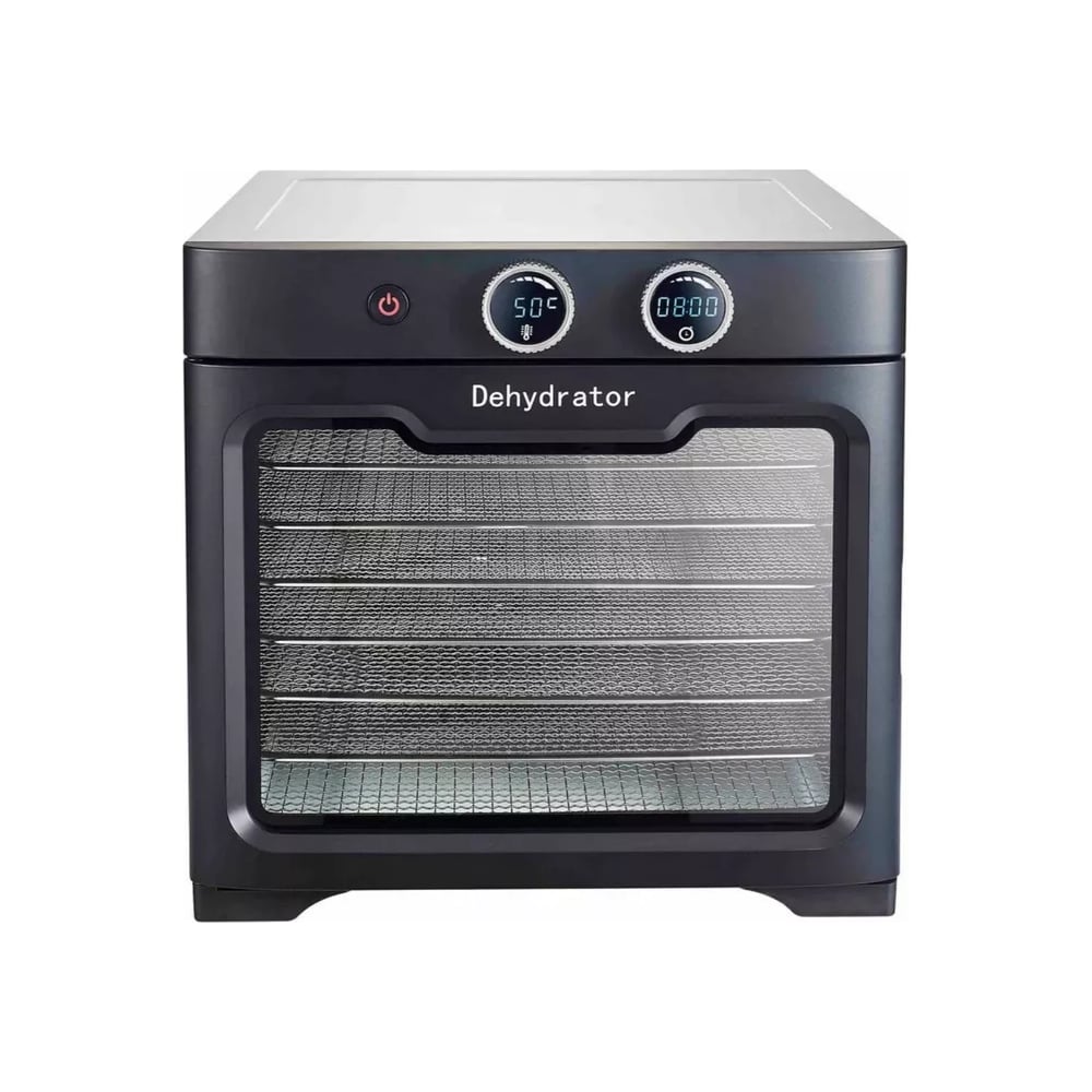 Изображение товара Дегидратор-сушилка Airhot fd-8 glass-dm f6455 настольный 8 уровней нержавеющая сталь