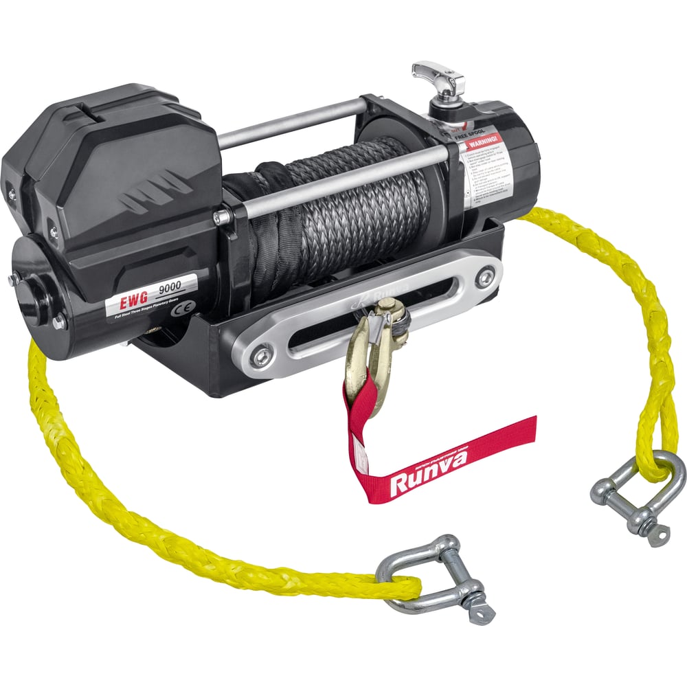 Изображение товара Переносная лебедка РИФ 9000SR с синтетическим тросом