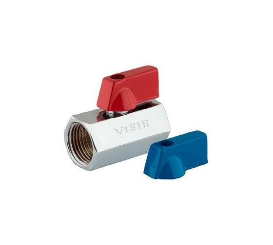 Изображение товара Кран мини ViEiR 1/2 гайка-гайка для подключения смесителей и бытовой сантехники VRFF3