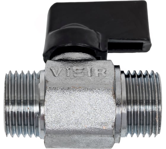 Изображение товара Кран мини ViEiR 1/2 штуцер-штуцер матовый для скрытых аккуратных установок VR172