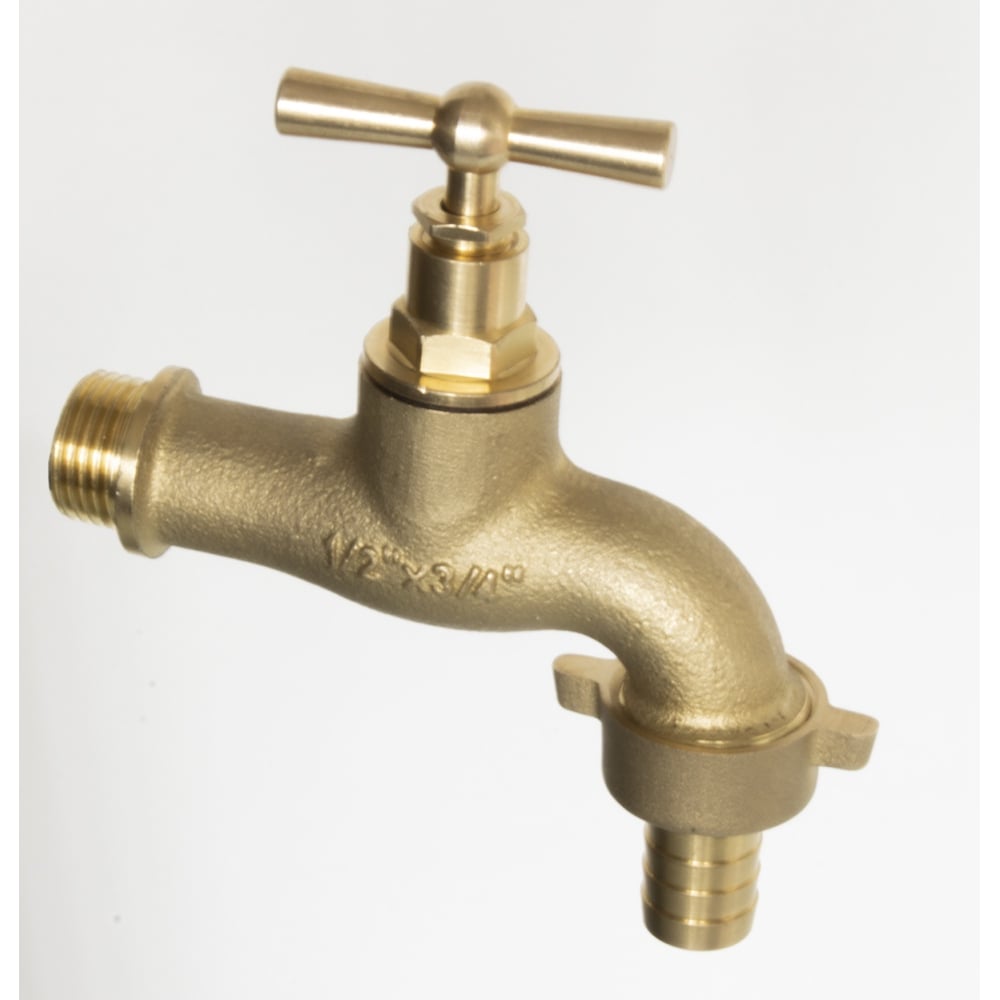 Изображение товара Кран с носиком ViEiR 1/2 латунный водоразборный для садовых и бытовых точек VR260