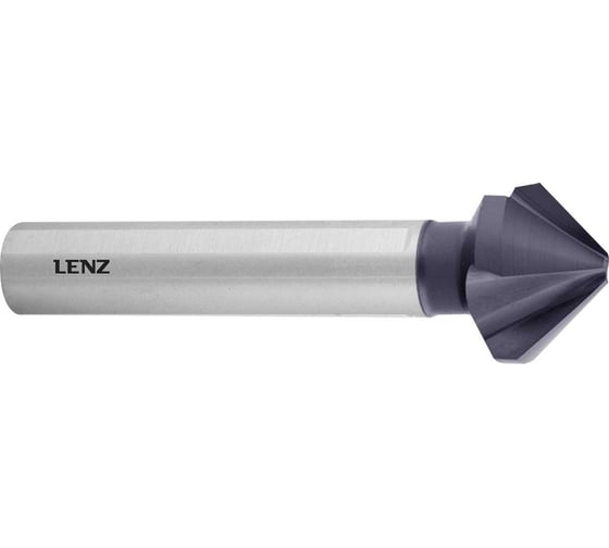 Изображение товара Зенковка LENZ 90, 19 мм, HSS-XE с покрытием, трёхгранный хвостовик, арт. LZSK-20190 F