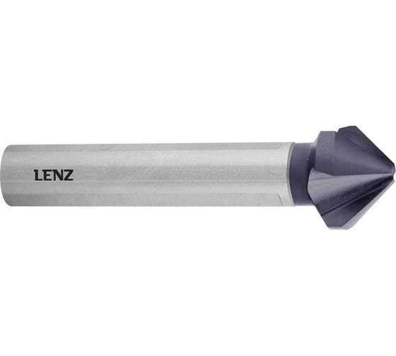 Изображение товара Зенковка LENZ 90, 12,4 мм HSS-XE с покрытием, трёхгранный хвостовик, арт. LZSK-20124 F