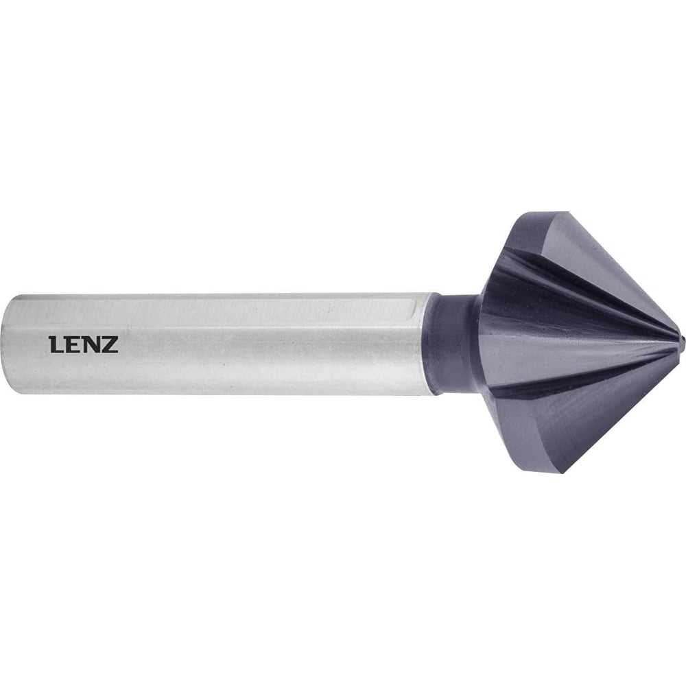 Изображение товара Зенковка LENZ 90 25 мм HSS-XE с покрытием, трёхгранный хвостовик
