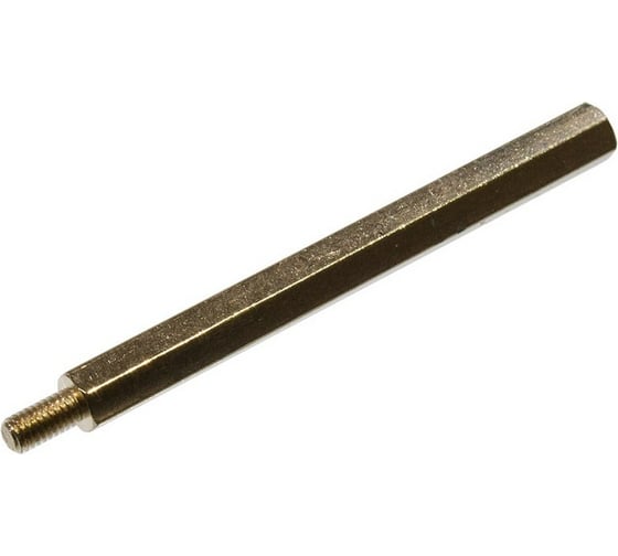 Изображение товара Шестигранная стойка для печатных плат ЦКИ внутренняя/наружная М3x50 латунь 50 шт. 74632