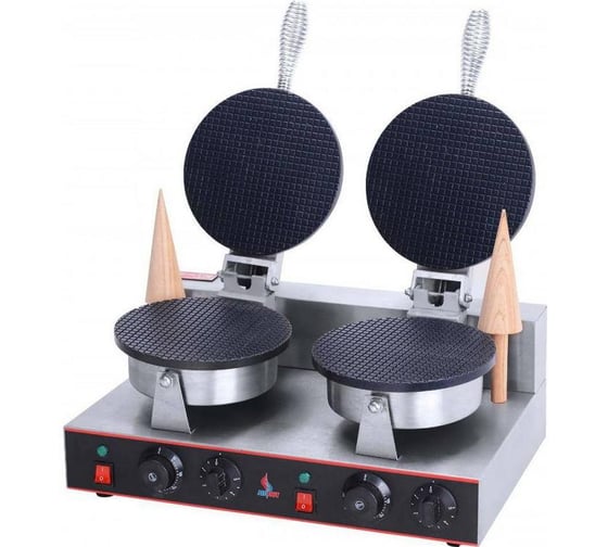 Изображение товара Вафельница Airhot we-1sd двойная для тонкой вафли d5321