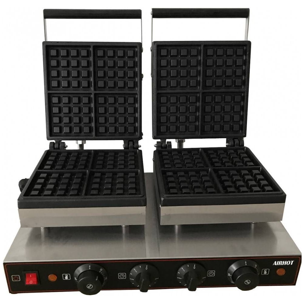 Изображение товара Вафельница для бельгийских вафель Airhot we-1bd двойная D3236