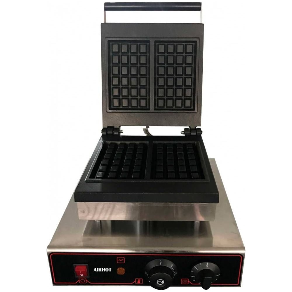 Изображение товара Вафельница для бельгийских вафель Airhot we-2b д3237 нержавеющая сталь