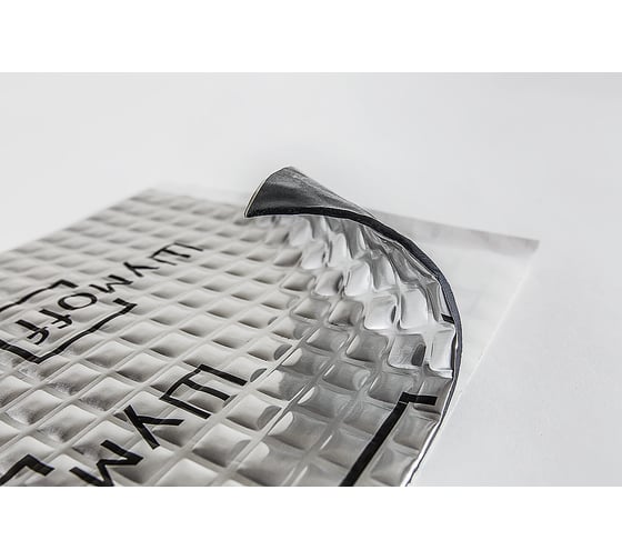 Изображение товара Вибродемпфирующий материал Шумофф М2, 22 листа в пачке УТ000000304