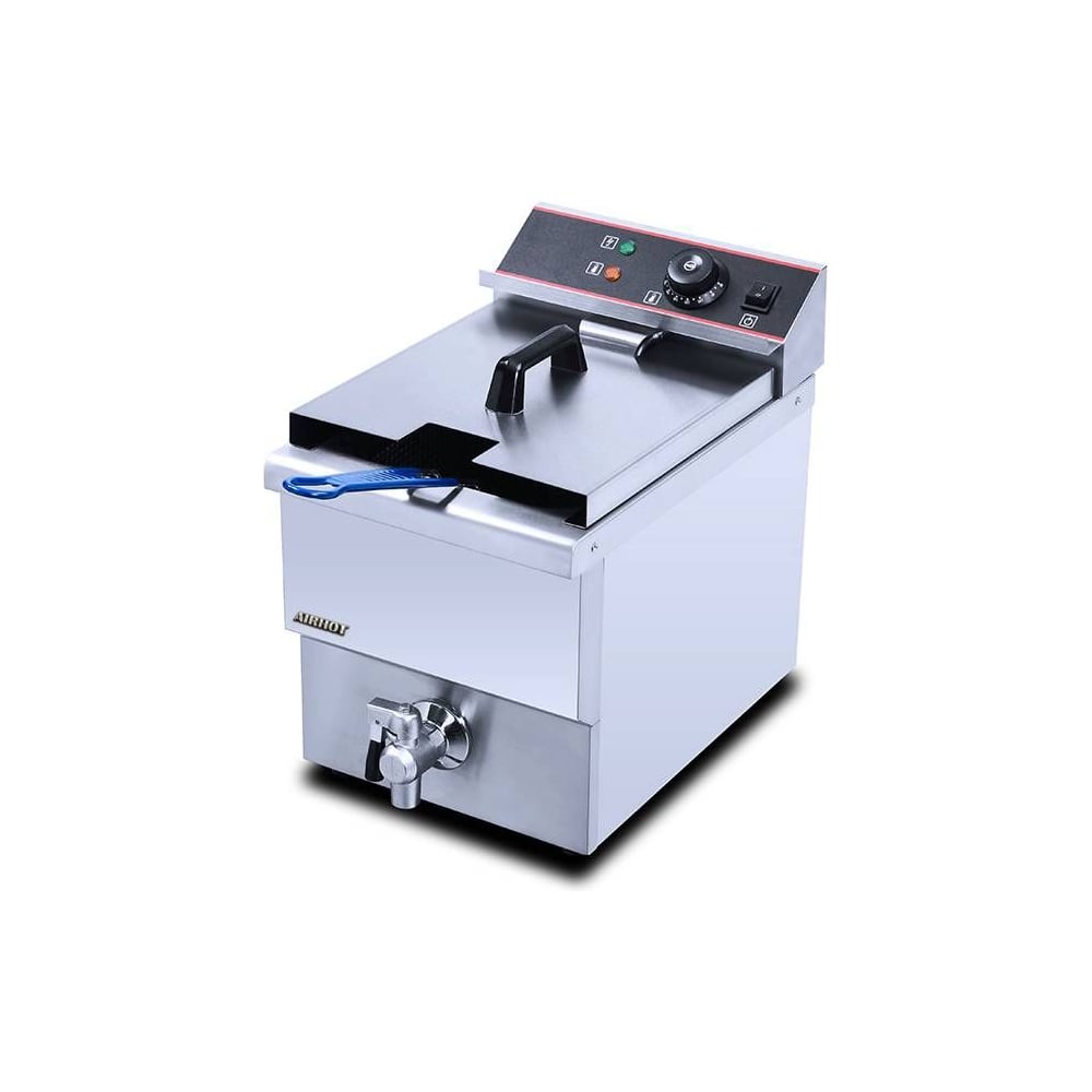 Изображение товара Фритюрница Airhot ef12t с краном для домашнего и профессионального использования