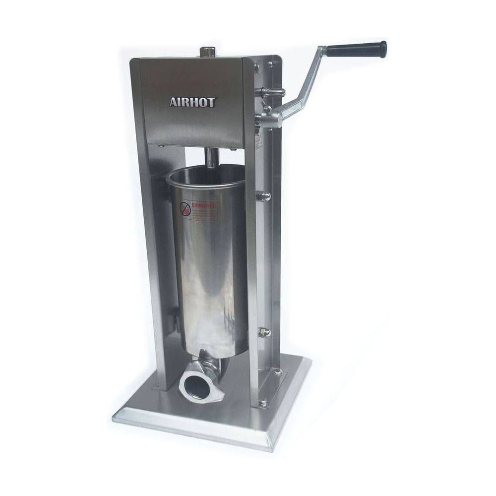 Изображение товара Шприц колбасный Airhot 10л вертикальный sv-10 нержавеющая сталь