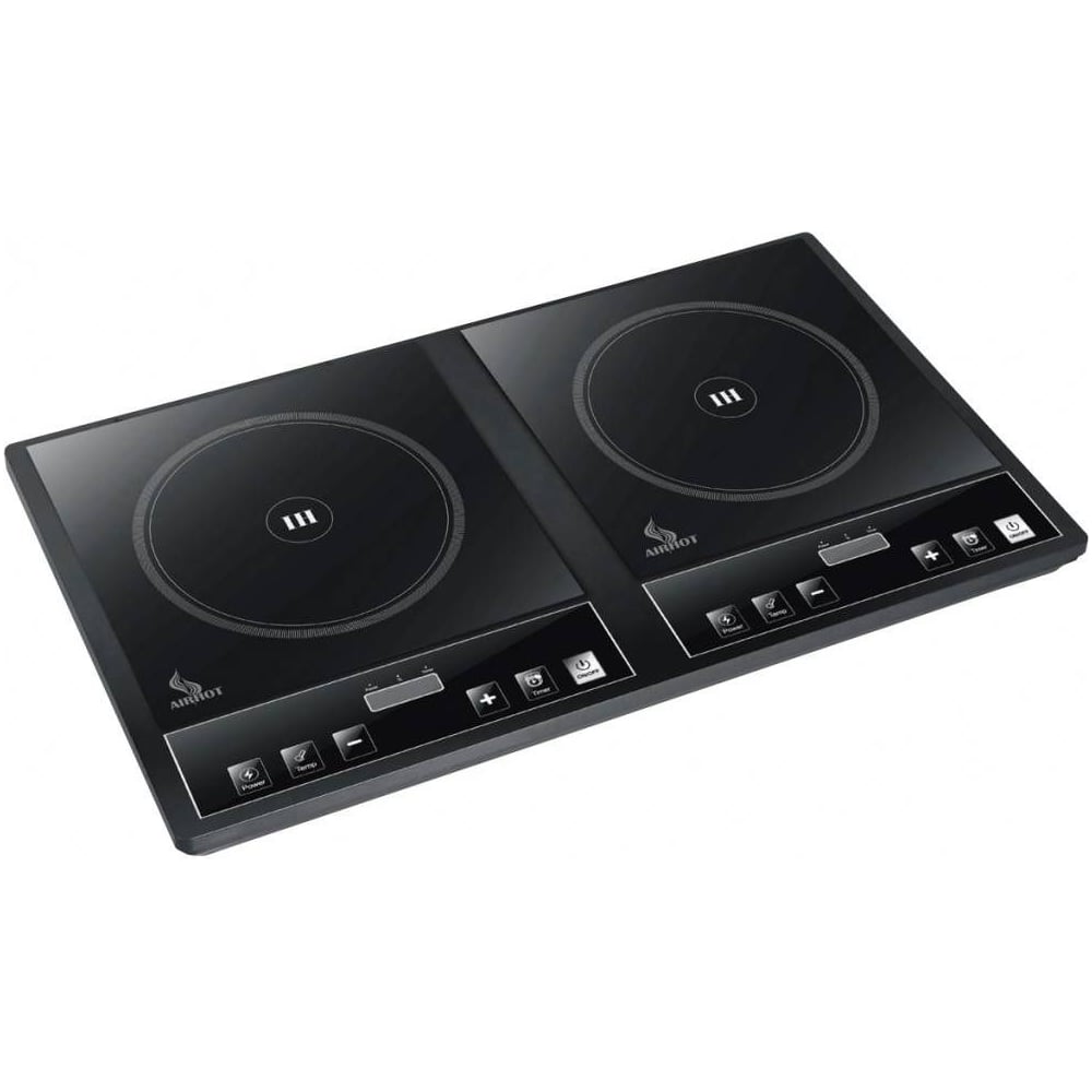 Изображение товара Индукционная плита Airhot ip3500 d slim двухконфорочная черная