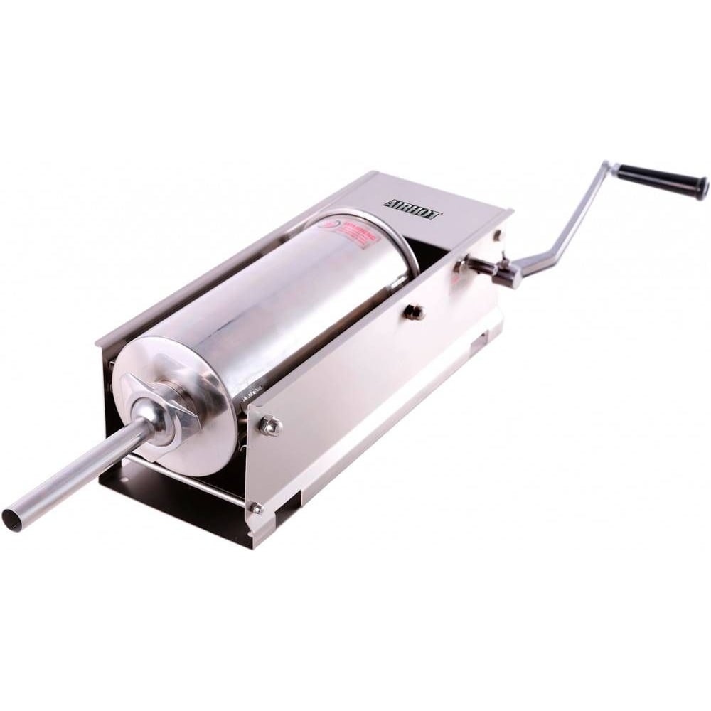 Изображение товара Шприц колбасный Airhot 5л горизонтальный sh-5 d3219 для мясных изделий