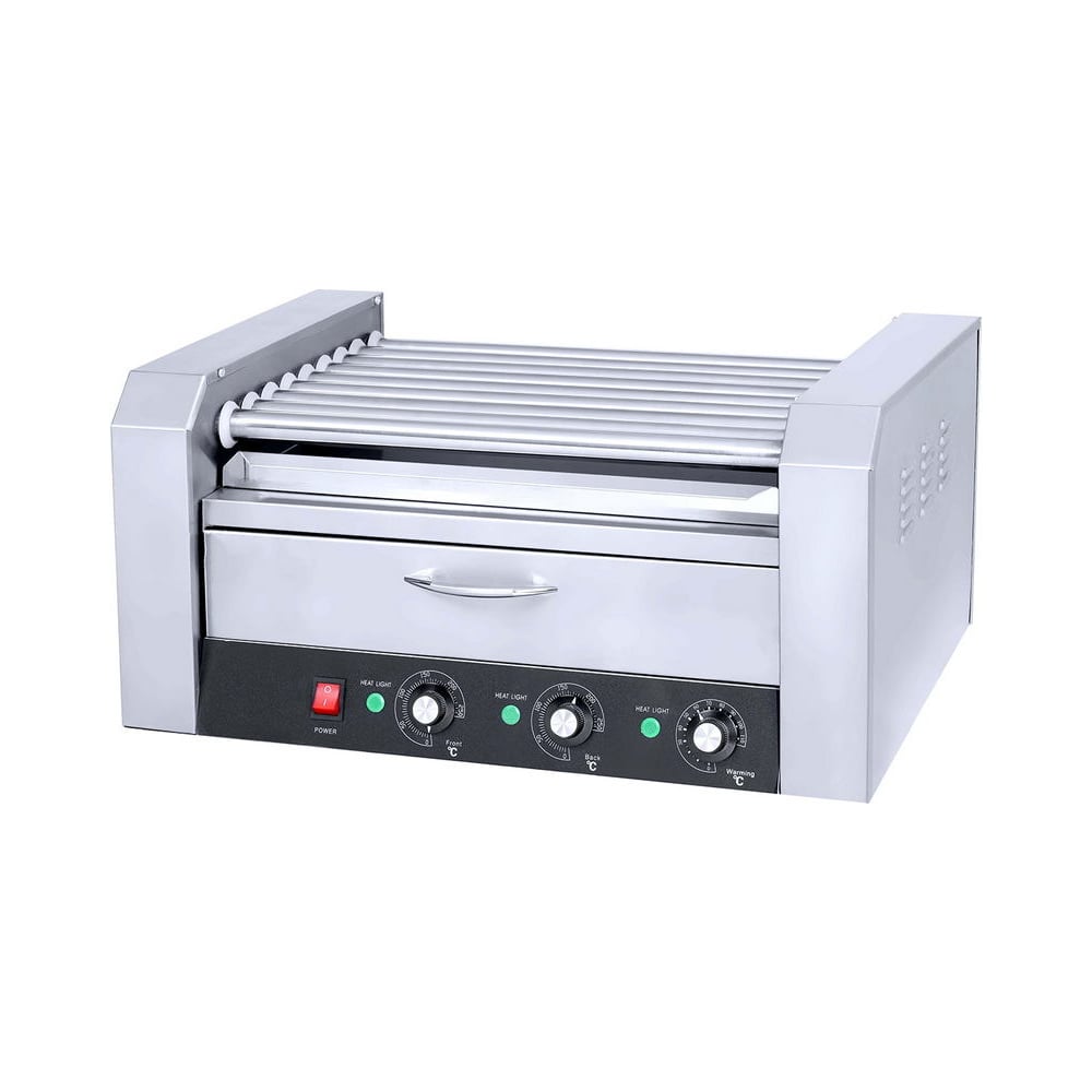 Изображение товара Гриль роликовый Airhot RG-9BW для хот-догов с отделением для булочек