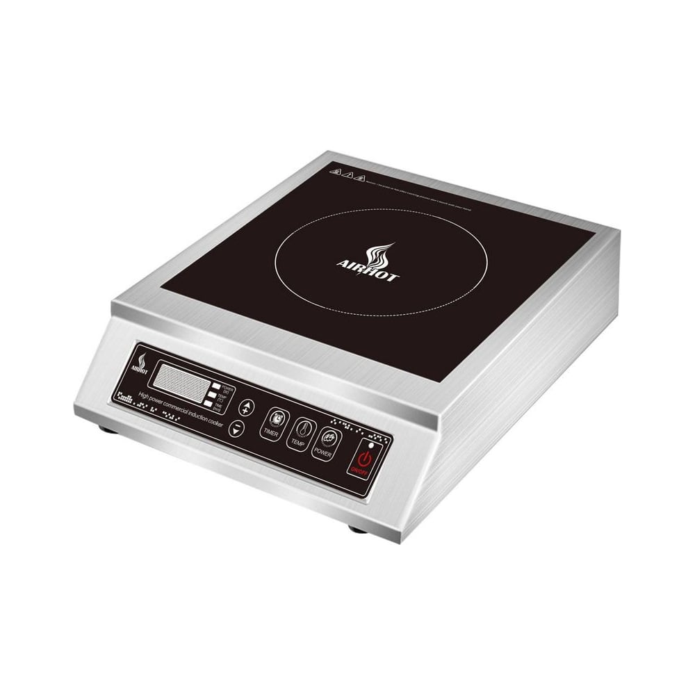 Изображение товара Индукционная плита Airhot ip3500 t c3993 с сенсорной панелью 1 конфорка