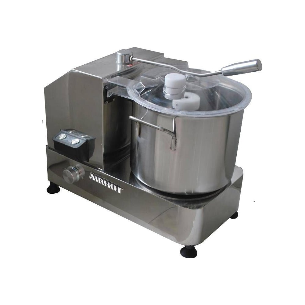 Изображение товара Куттер Airhot vc-6 6 литров мощный настольный кухонный комбайн