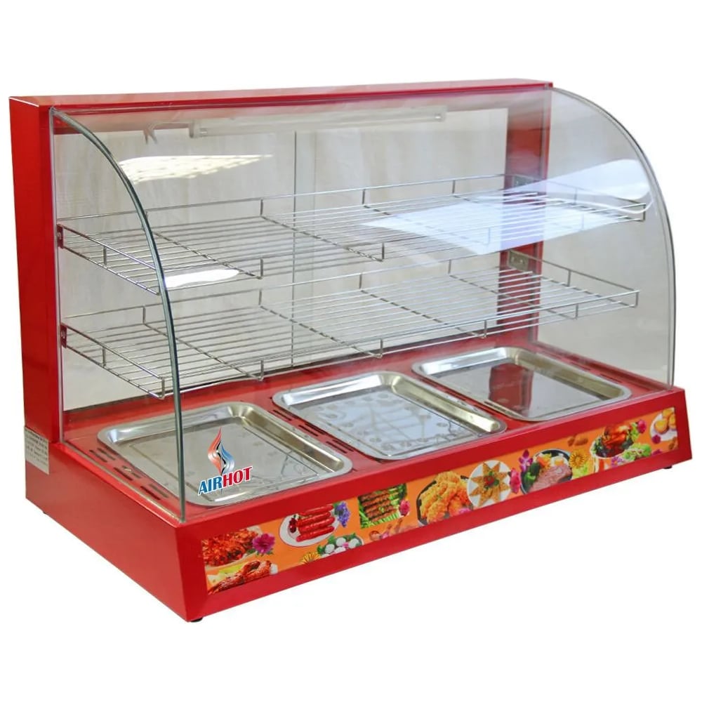 Изображение товара Настольная тепловая витрина Airhot hw-3 a1181 для демонстрации продуктов