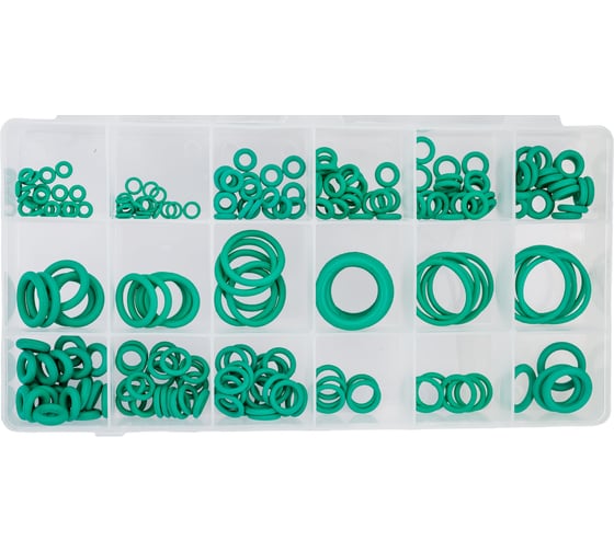 Изображение товара Набор уплотнительных колец для систем кондиционирования 225 шт Станкоимпорт ST040127