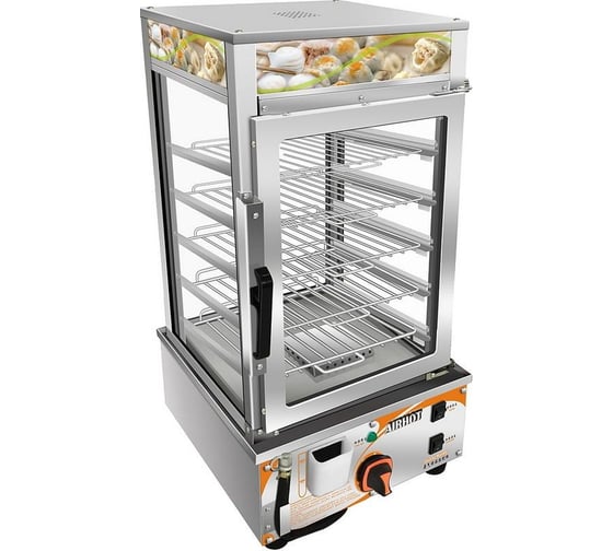 Изображение товара Витрина тепловая настольная Airhot hws-4 паровая для пянсе d9935