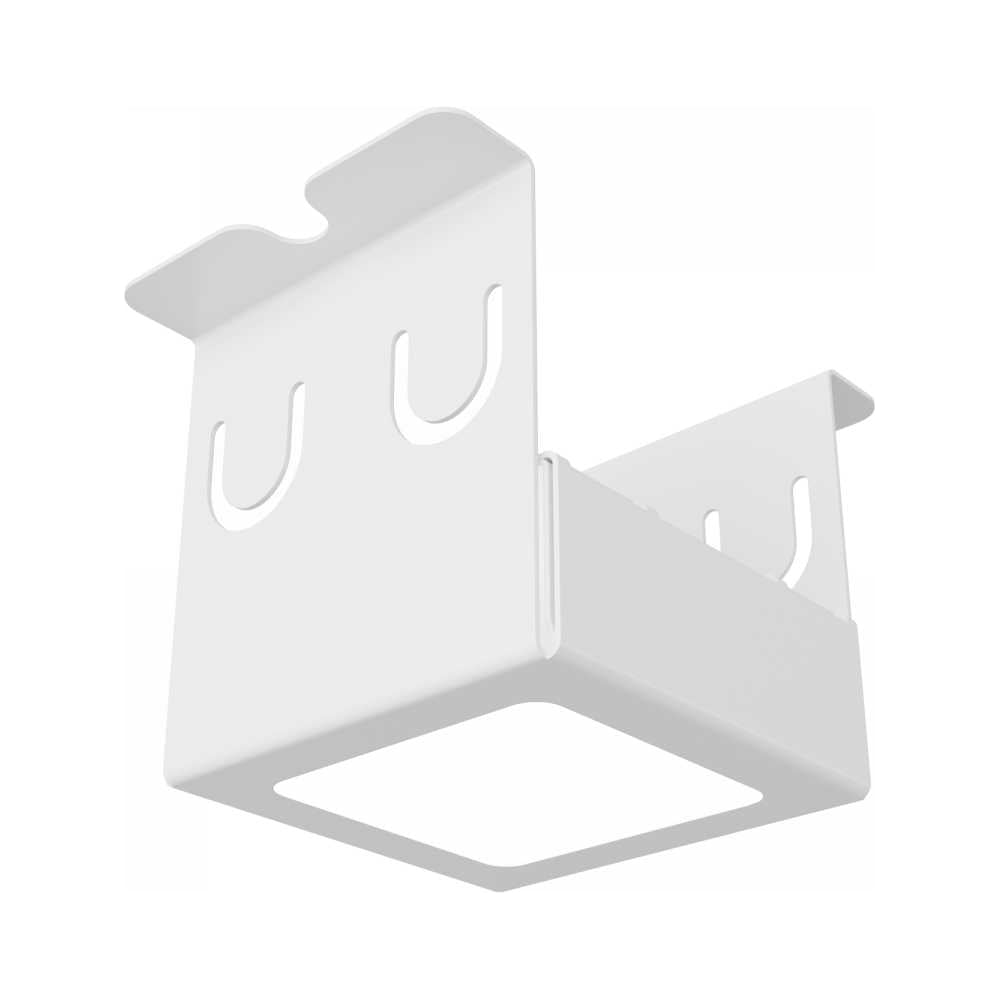 Изображение товара Светильник для грильято Geniled 4шт по 10Вт 3000К для ячейки 75x75 мм ширина ламели 10 белый встраиваемый 27129_3000