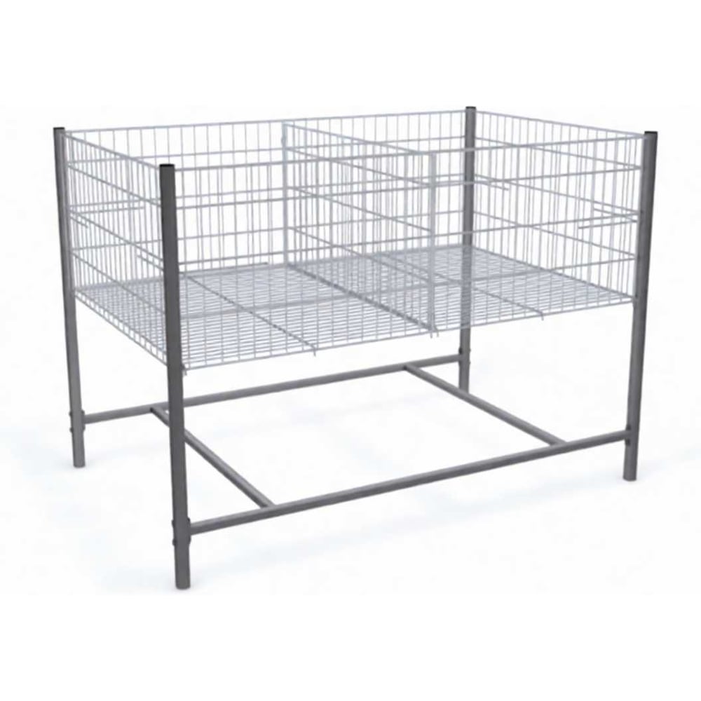 Изображение товара Манеж для распродаж Юнитрейд 1200х800х800 мм стационарный металл оцинковка