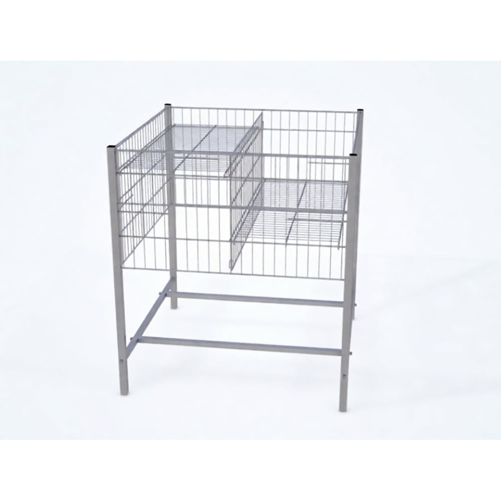 Изображение товара Манеж для распродаж с регулируемым дном Юнитрейд 800х800х800мм