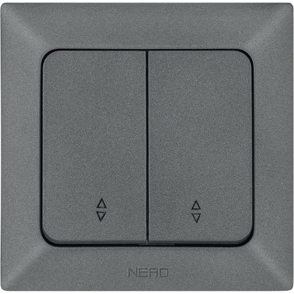 Проходной двухклавишный выключатель NE-AD проходной двухклавишный выключатель ne ad