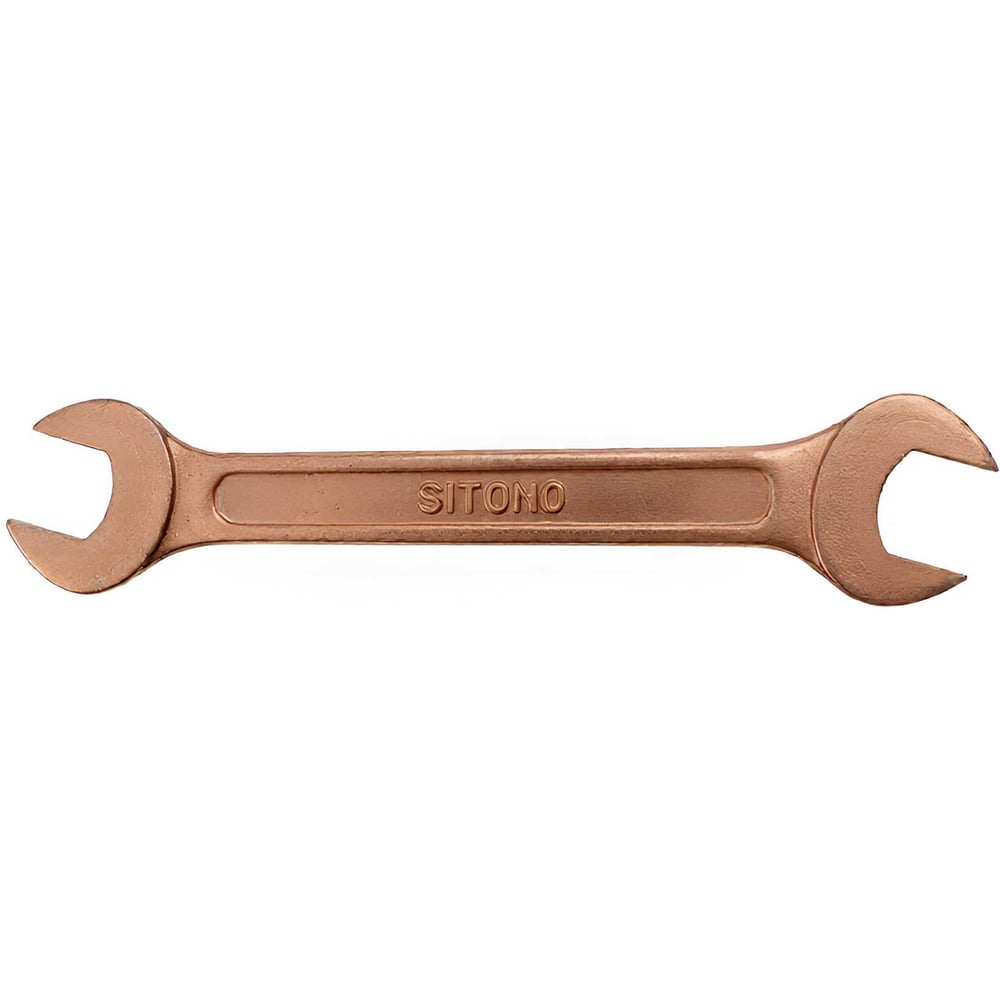 Изображение товара Ключ гаечный двусторонний SITOMO 24×26 омедненный профессиональный инструмент