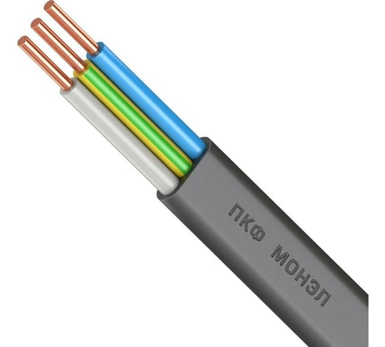 Изображение товара Кабель ПКФ МОНЭЛ ВВГ-ПнгА-LS 3х4 ОК N PE 0.66кВ бухта 100м С00077509