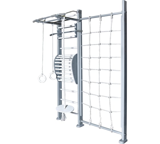 Изображение товара ДСК Perfetto sport Scala in legno con rete 1 grigio PS-127 СГ000005347