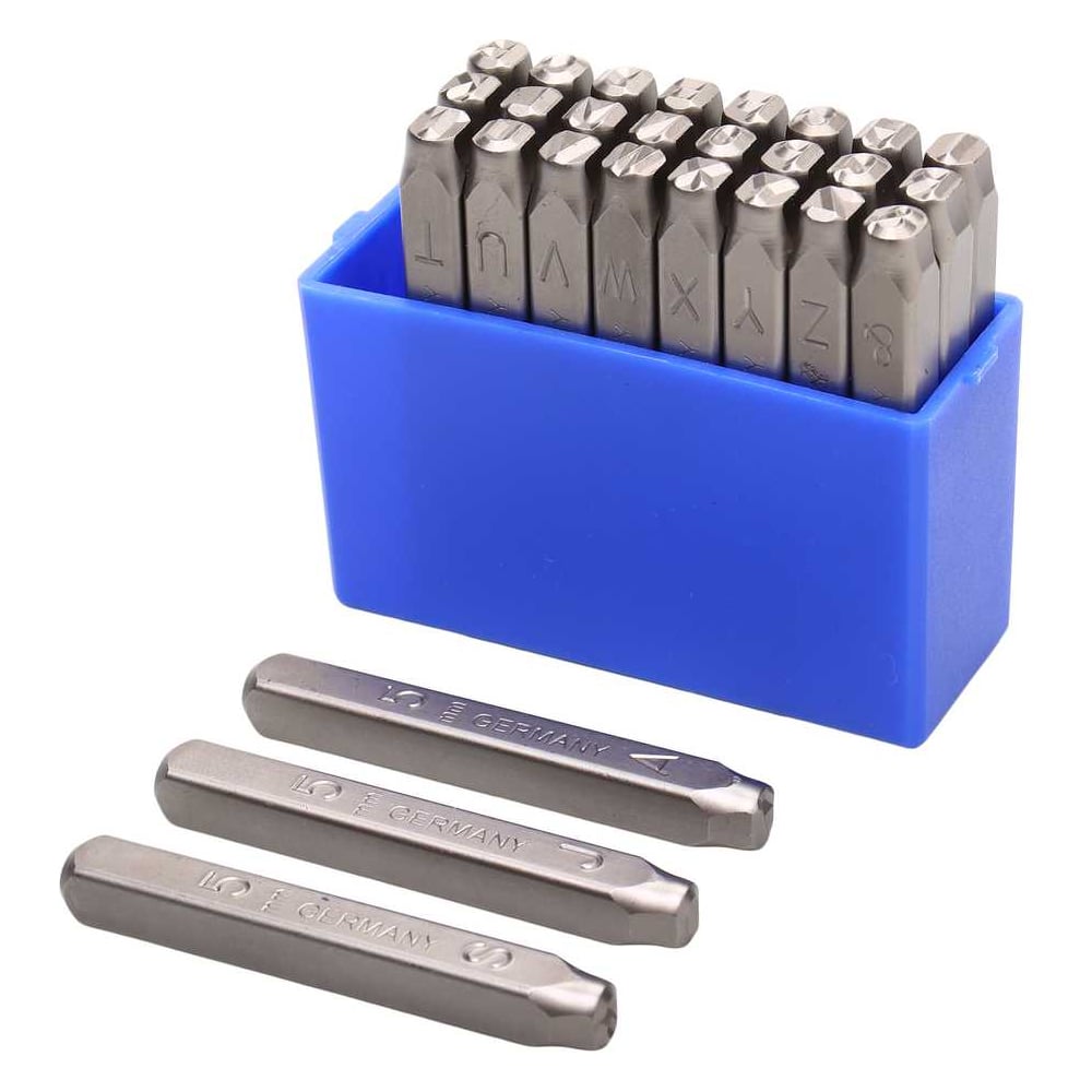 Изображение товара Клейма буквенные JTC латиница 5 мм CrV HRC 60+-2 DIN 1451