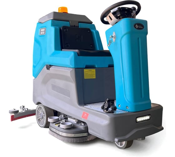 Изображение товара Поломоечная машина с сиденьем оператора Cleaning Evolution RIDER 80/120 с гелевыми АКБ 200 Ач С20 RIDER80/GEL150