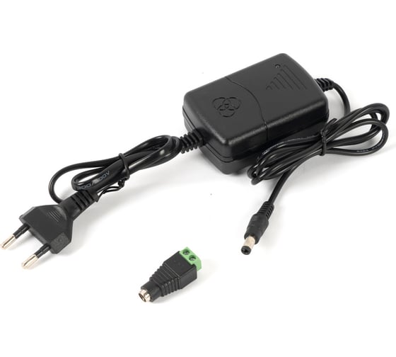 Изображение товара Источник питания Бастион Mollusk-VR 12/2 12В, 2А, сетевой диапазон 110-245В провод с вилкой 8834