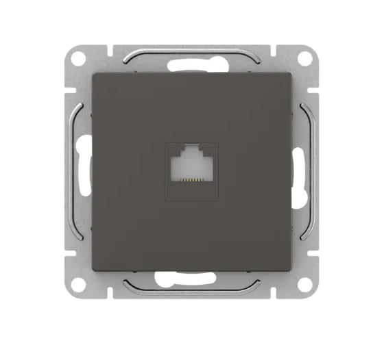 Изображение товара Механизм розетки EKF RJ45 (cat5), мокко Эпика UP1-SOM-RJ45-5