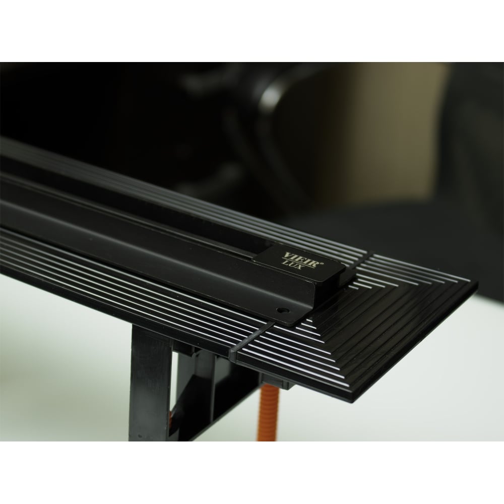 Изображение товара Трап душевой VIEIR DL120B-C регулируемый 120 см черный премиальный